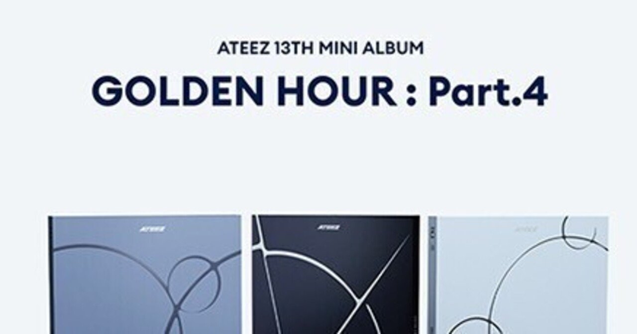 ATEEZ - 13TH MINI ALBUM [GOLDEN HOUR : Part.4] メンバー別サイン会