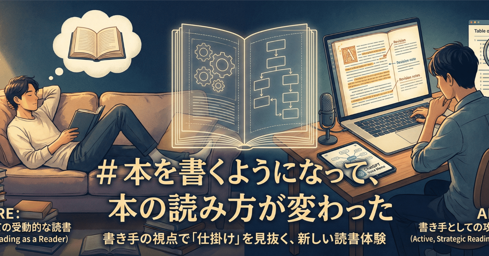 本を書くようになって、本の読み方が変わった｜本郷喜千