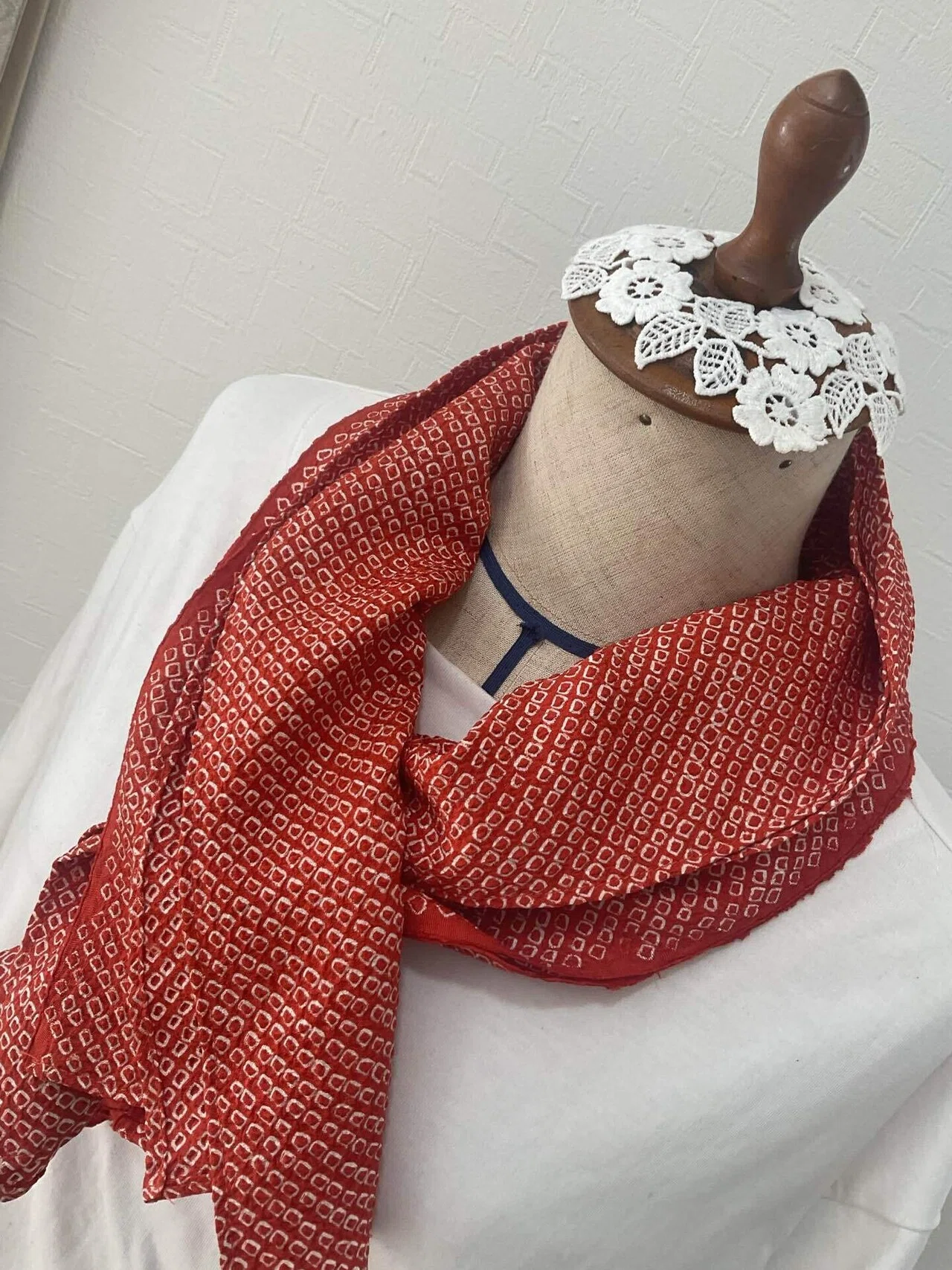 着物リメイク　絞り　104センチ のんこ❣️の着物リメイク👘コーナー🥰 絞りの羽織からのリメイク140