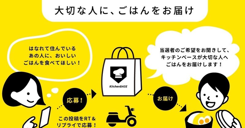 大切な人に 感謝の気持ちを込めたごはんをお届け あなたの大切な人に気持ちを届けませんか 5月17日まで応募受付中です こば Note