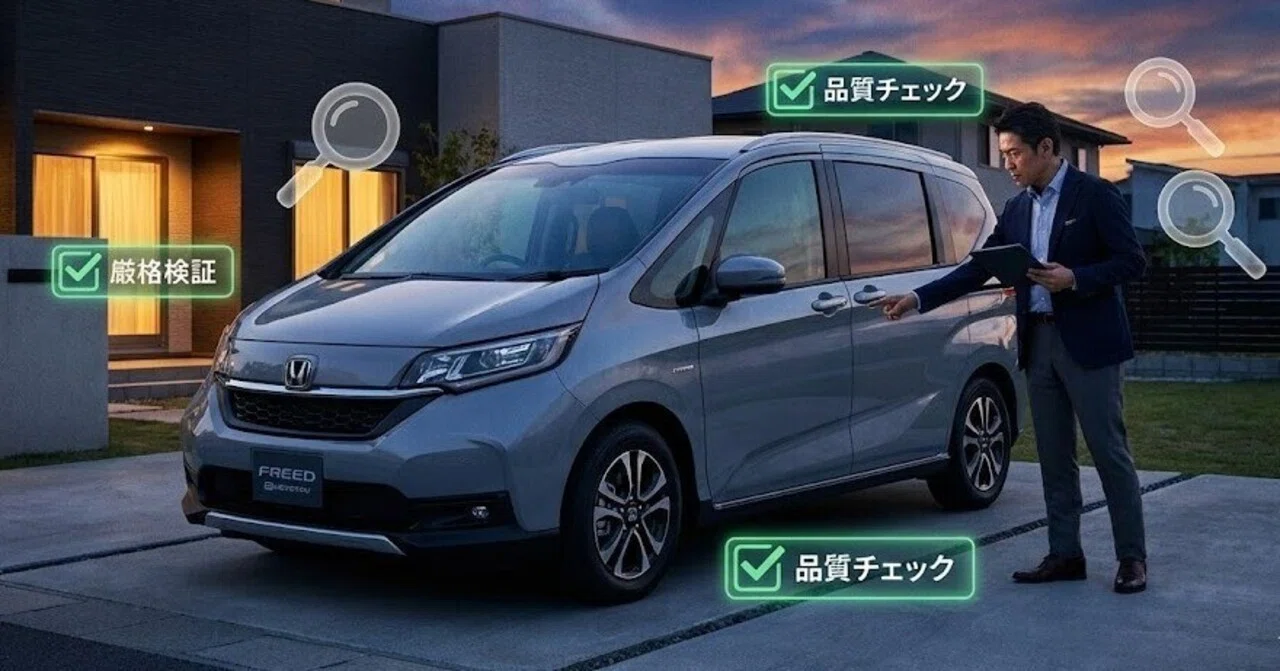 ホンダ フリード 7人乗り 車検2026年12月 9.6万km すぐ乗れます