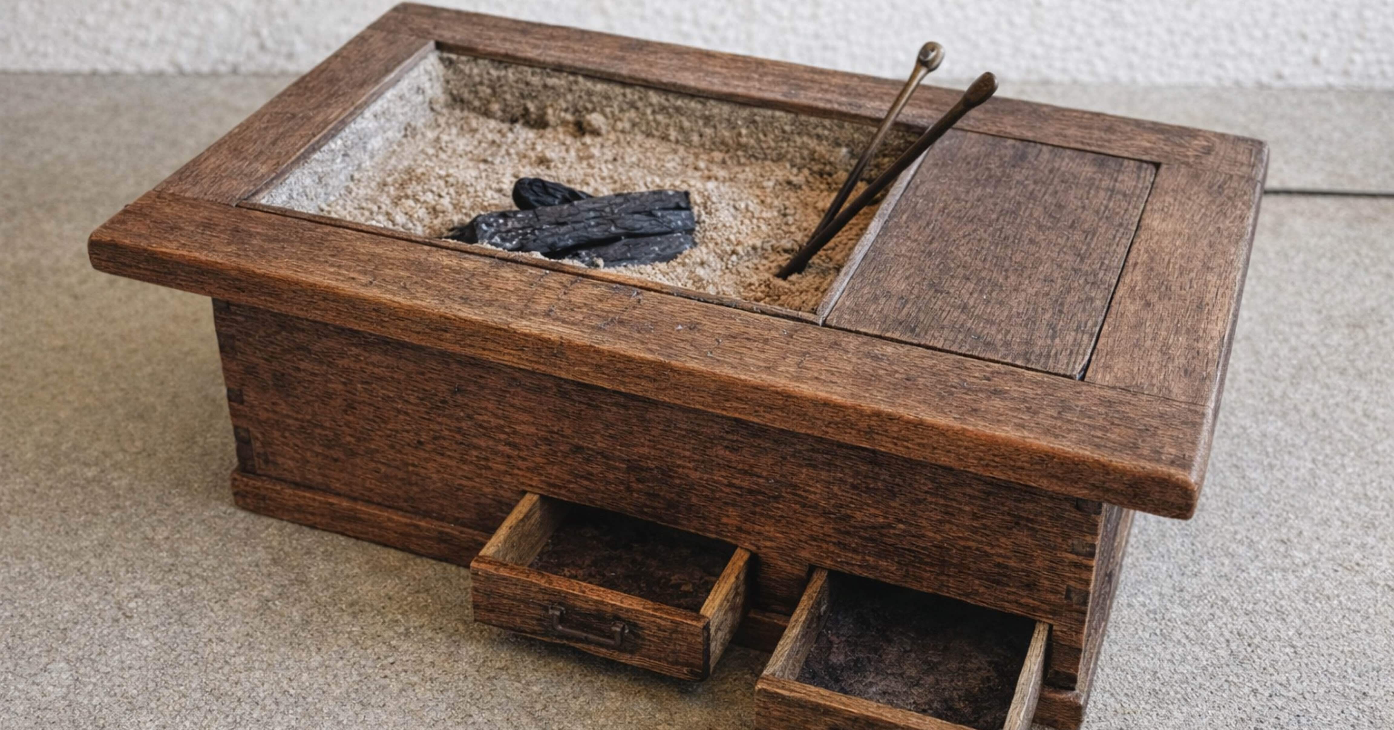 京都亀岡 民具と回想法⑦【長火鉢】－引き出しからお駄賃－｜京都亀岡