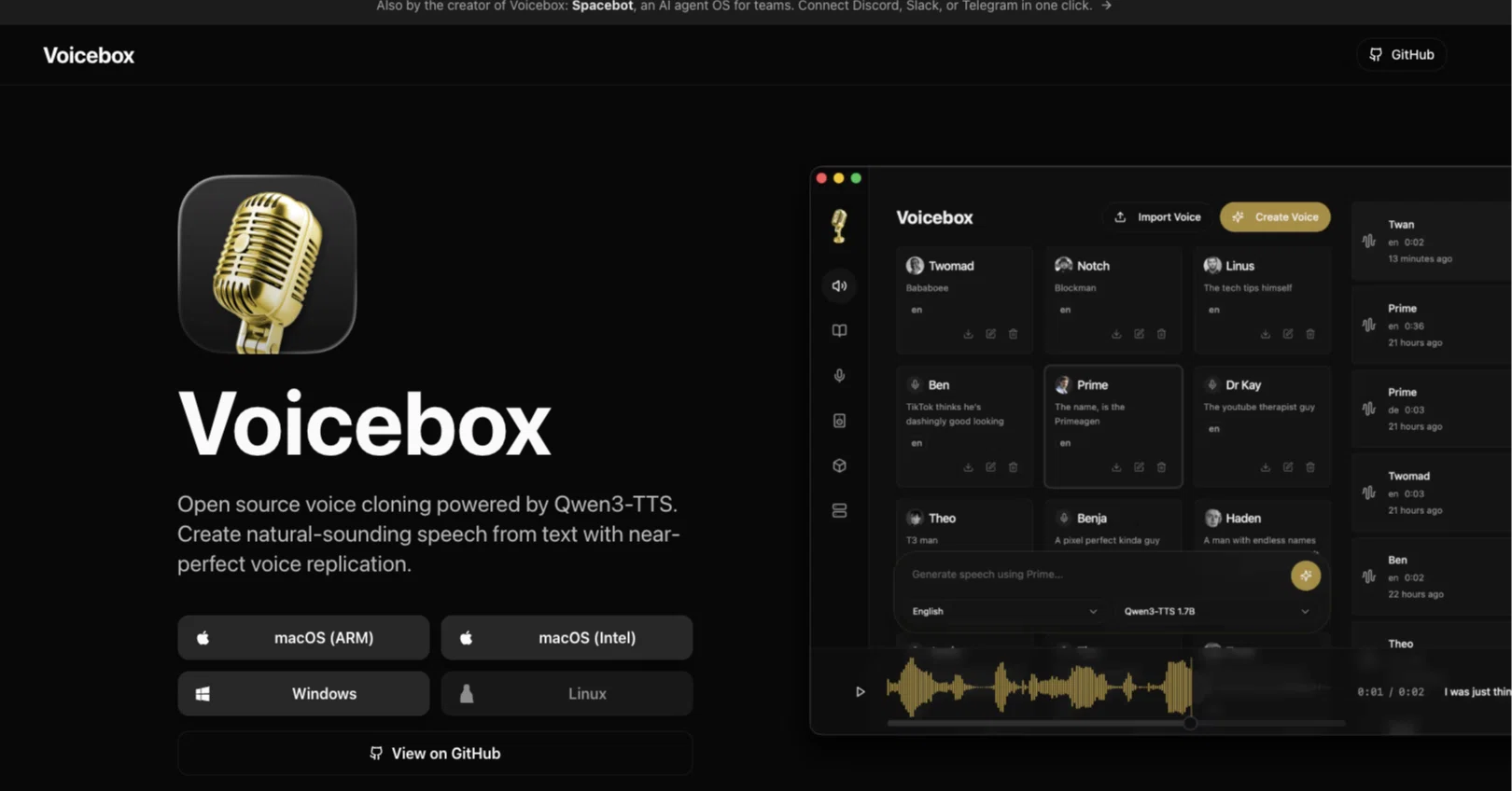 無料で音声クローン】Voiceboxとは？ElevenLabs代替のオープンソース