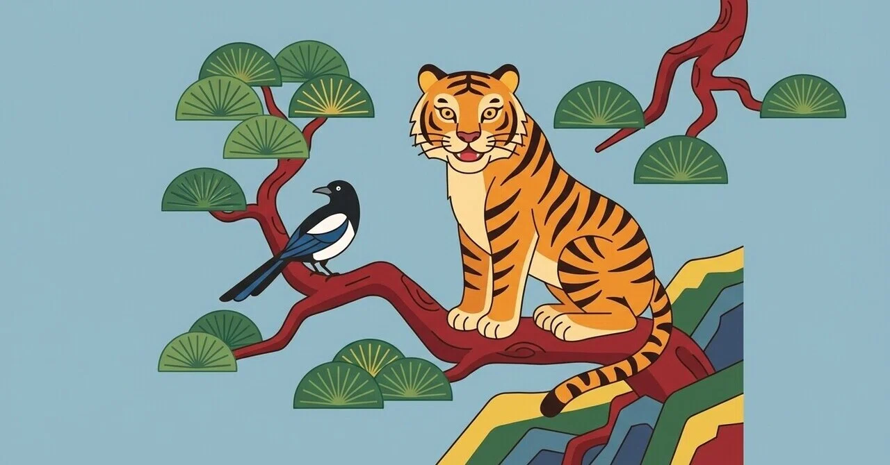 韓国の伝統絵画「民画」の物語を韓国語で話そう！🐯🎨｜DailyHangul