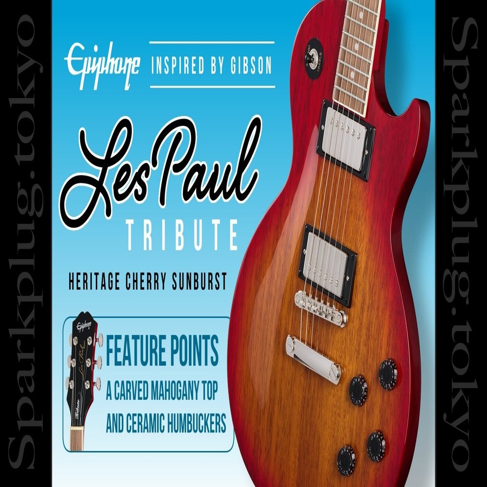 人気のチェリーサンバースト！圧倒的コスパを誇る「エピフォン・レス