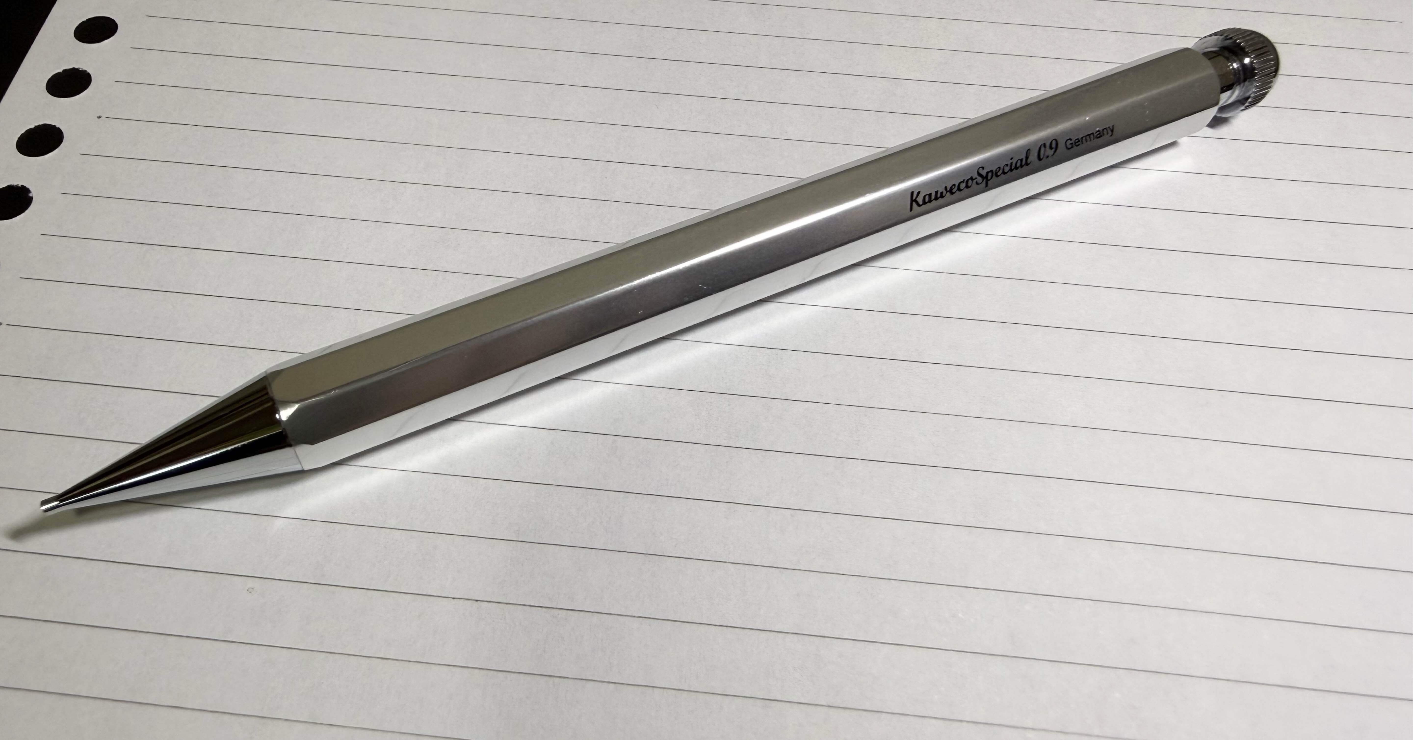 初投稿 Kaweco Pencil Special シャイニーシルバー 0.9mm｜RAIBUchannel