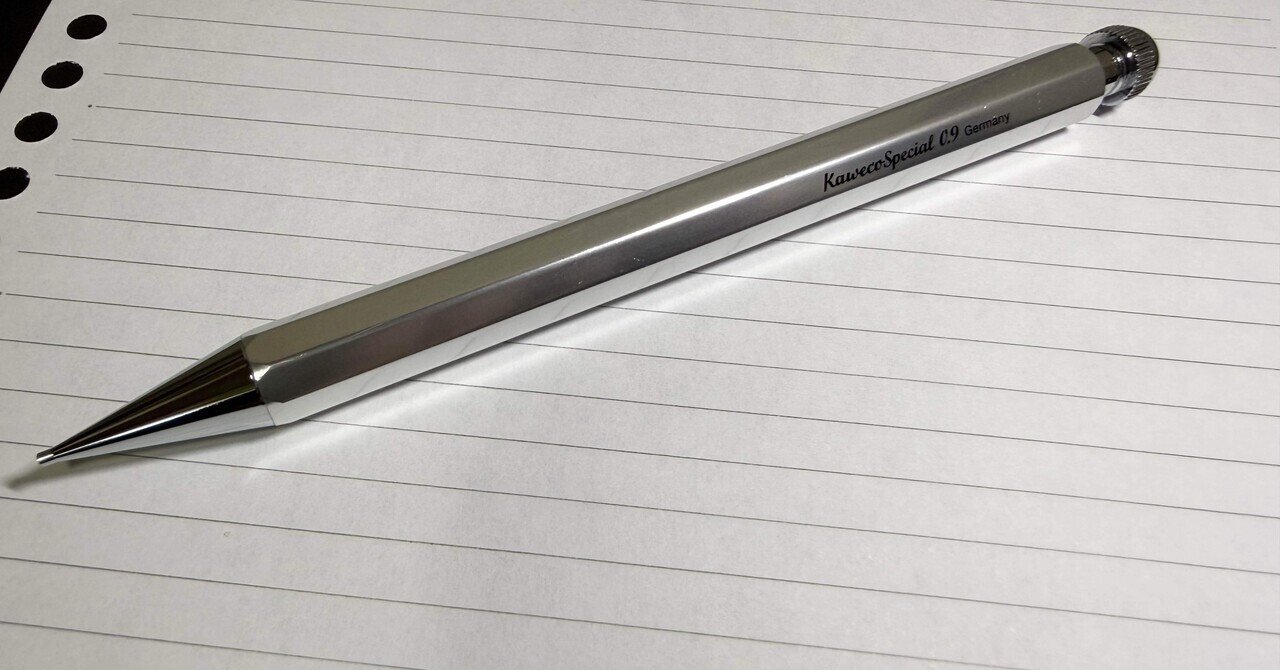 初投稿 Kaweco Pencil Special シャイニーシルバー 0.9mm｜RAIBUchannel