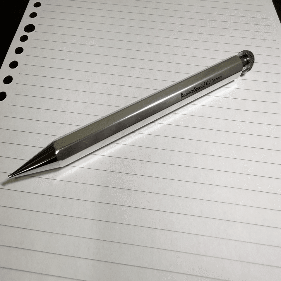 初投稿 Kaweco Pencil Special シャイニーシルバー 0.9mm｜RAIBUchannel