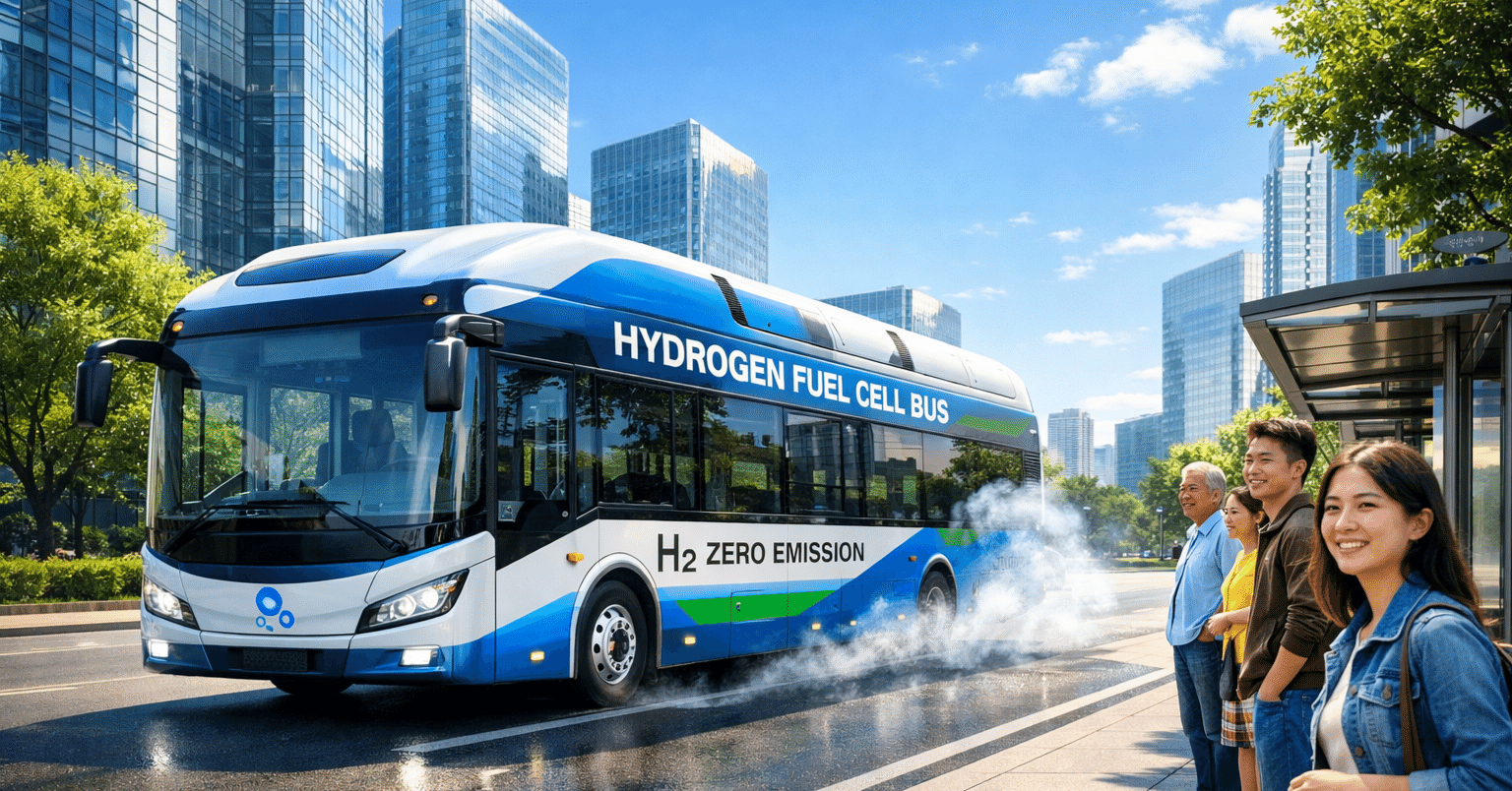 YouTube】水しか出さないバス？水素燃料電池バスの現在地｜DailyNews