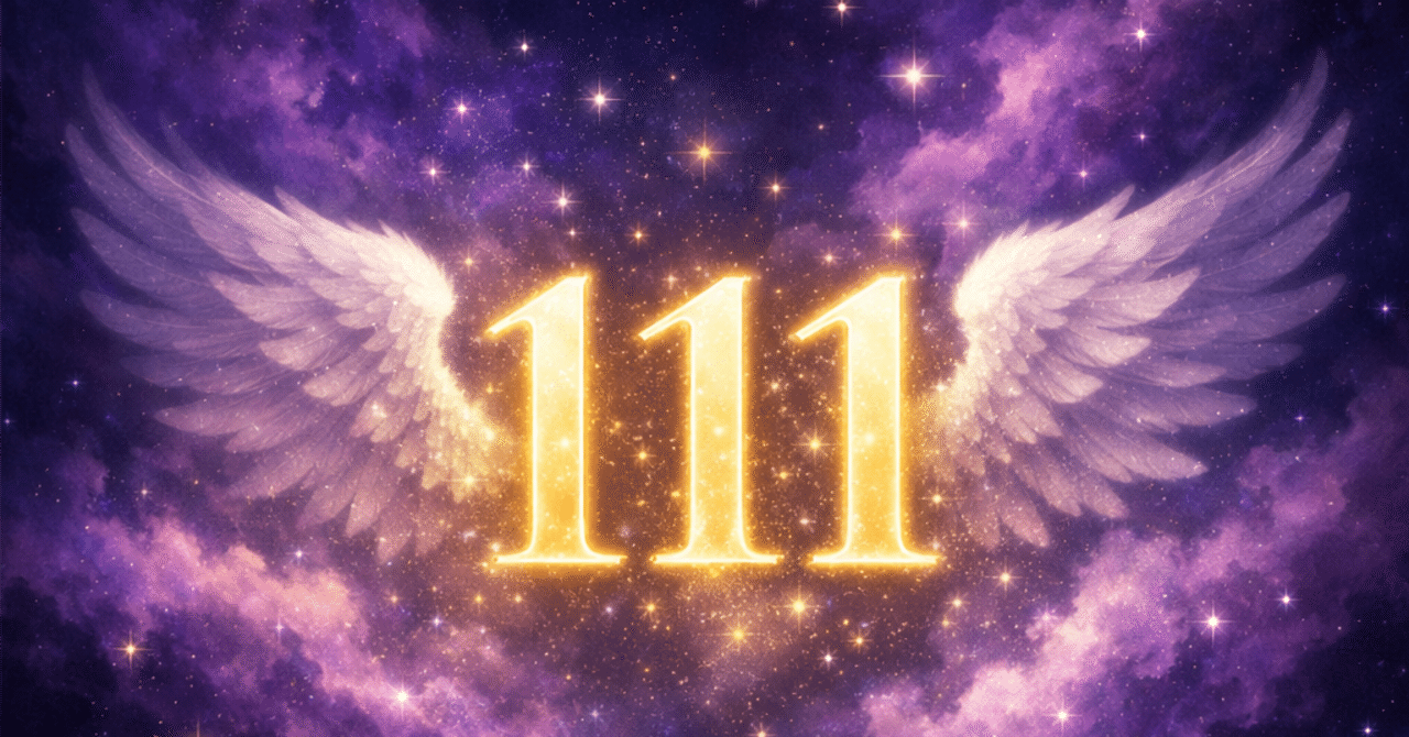 111】エンジェルナンバーの本当の意味｜思考が現実になる始まりの