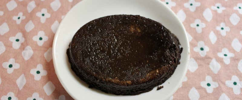【menu 14】シリコンスチーマーdeチョコレートチーズケーキ