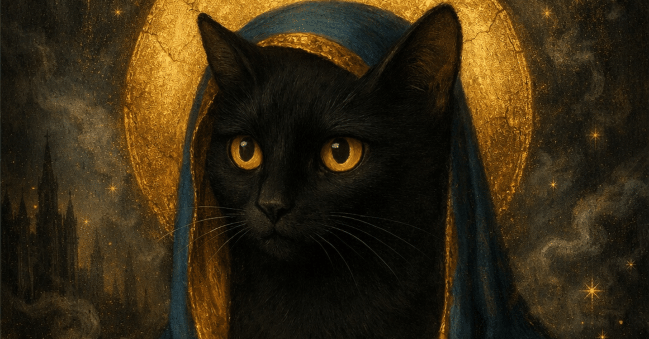 タロット猫の横浜の夜中の風景#5｜n kuro