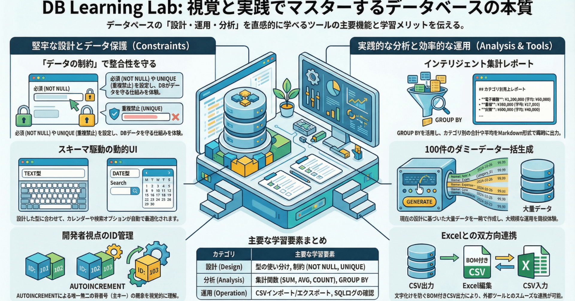 142 データベース学習の常識が変わる？「DB Learning Lab」に学ぶ