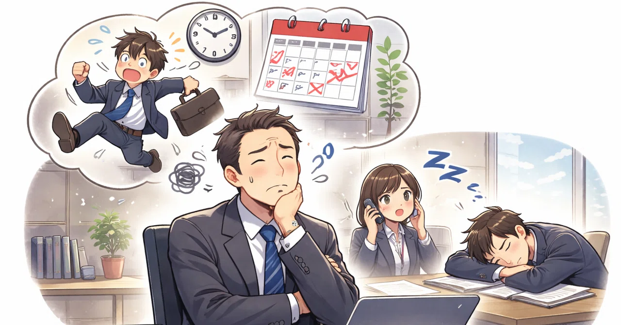 遅刻・欠勤・居眠り社員対応は？｜福留文治【公式note】／社員トラブル研究家／先生業のための伝え方専門家／お仕事小説家