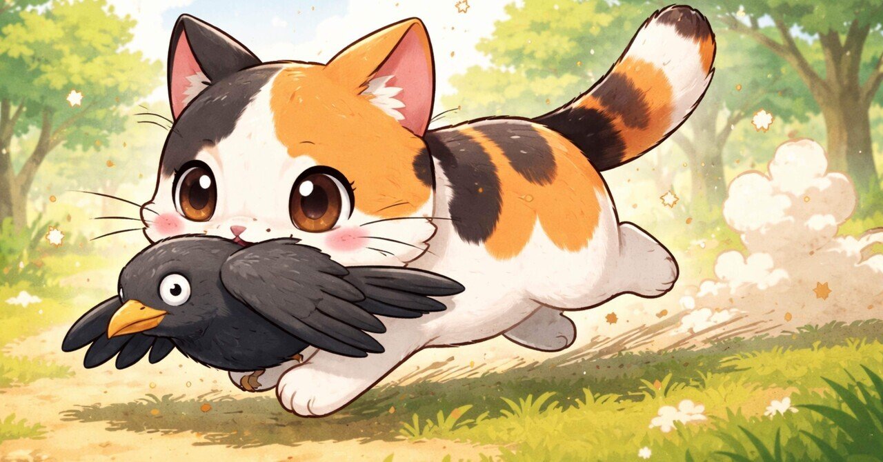 三毛猫トリプルアクセル、毎週ショートショートnote｜氷堂出雲