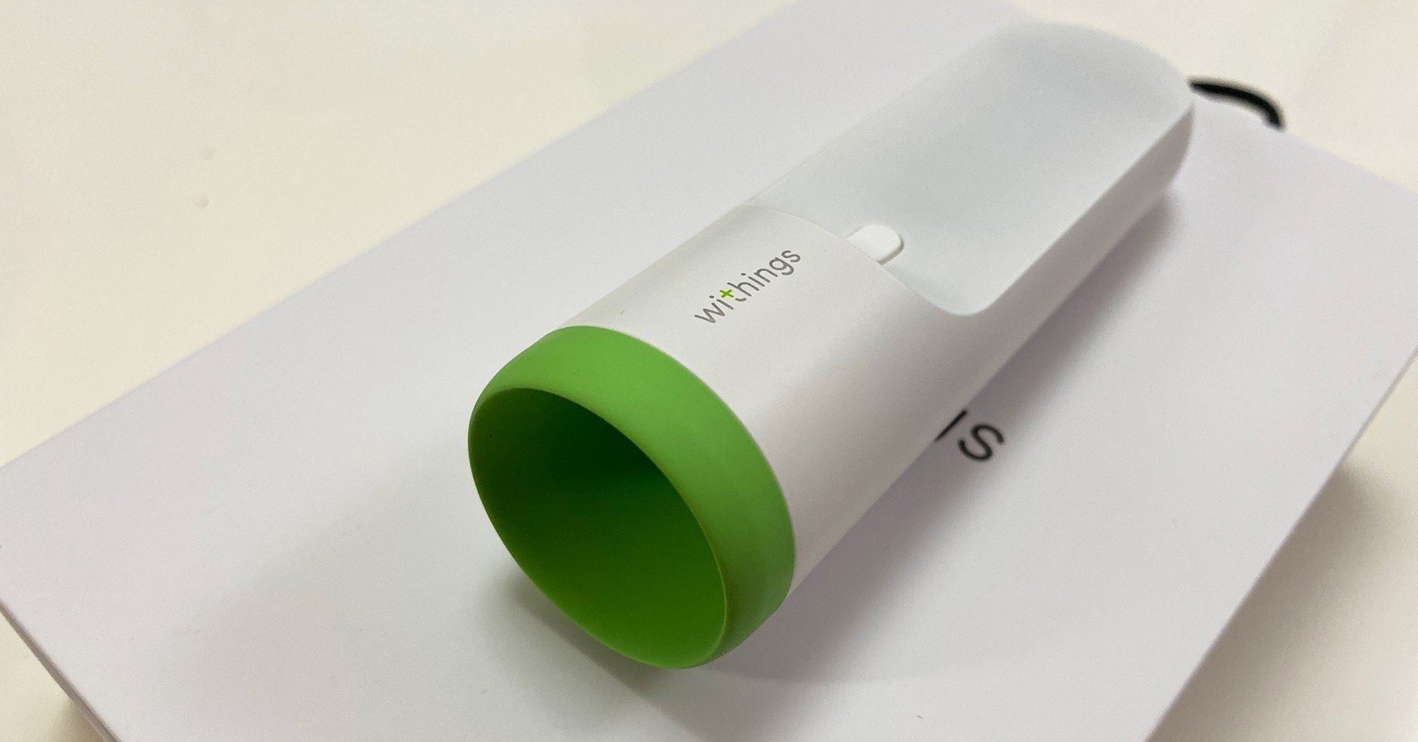 Withings Thermo スマートなこめかみ(おでこ)温度計 こめかみ温度計Thermoを試してみた｜nabemachi