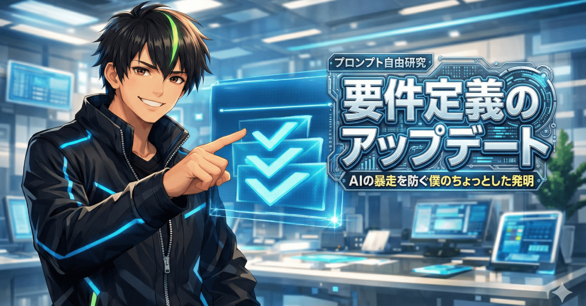 プロンプト自由研究】要件定義をアップデート！AIの暴走を防ぐ僕の