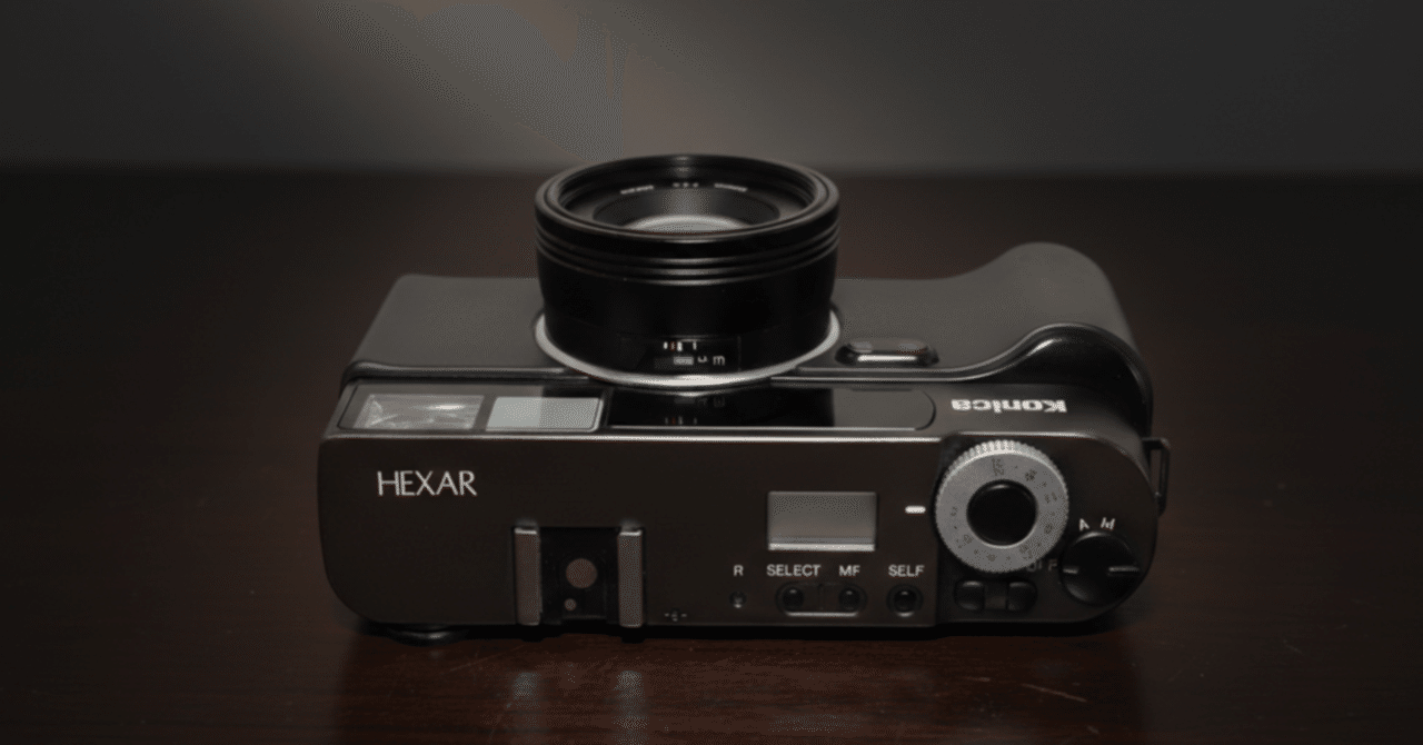 フイルムカメラの異常な高騰に思うこと|Konica HEXAR｜みゆき @d-fractal