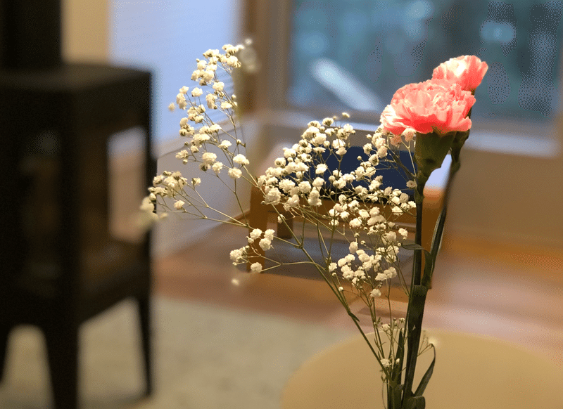 カーネーションとかすみ草 瀬戸口光宏 Note