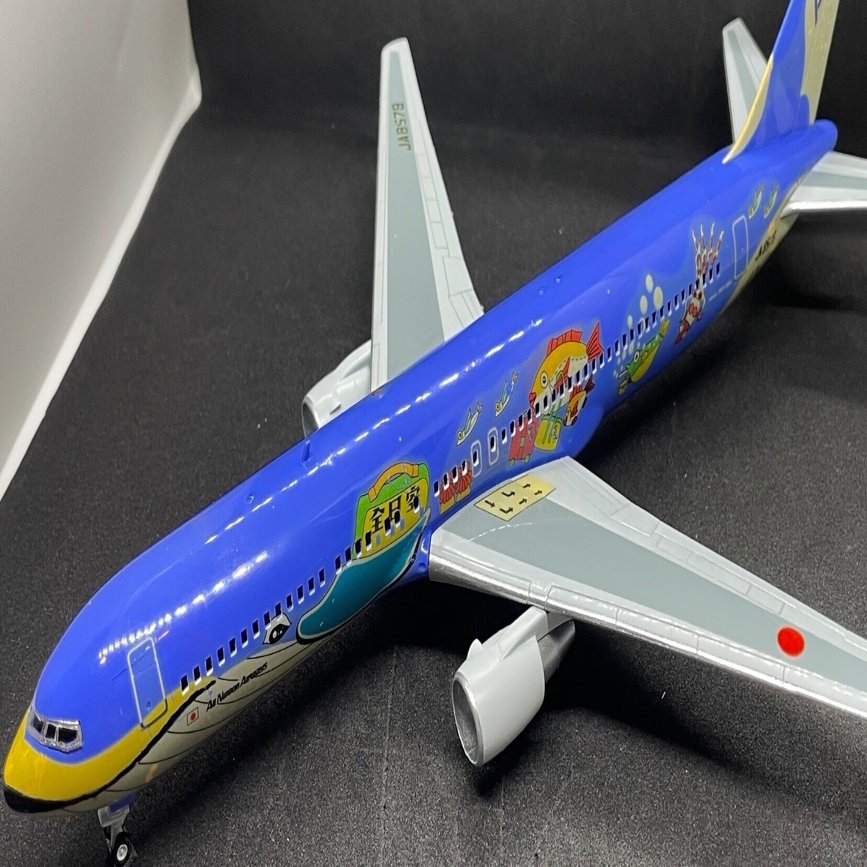 1/200ボーイング767-300マリンジャンボJrをつくってみた｜こねこなめこ