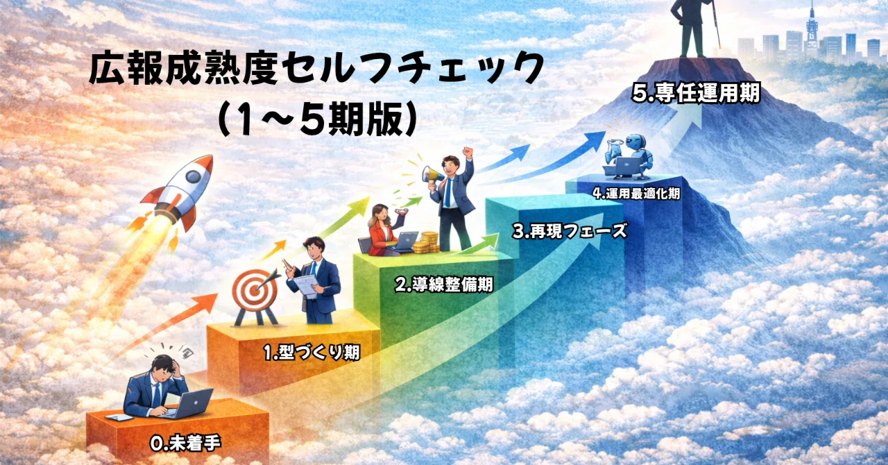 PR Maturity Self-Check (Stages 1-5): What Stage is Your Company's PR At ...