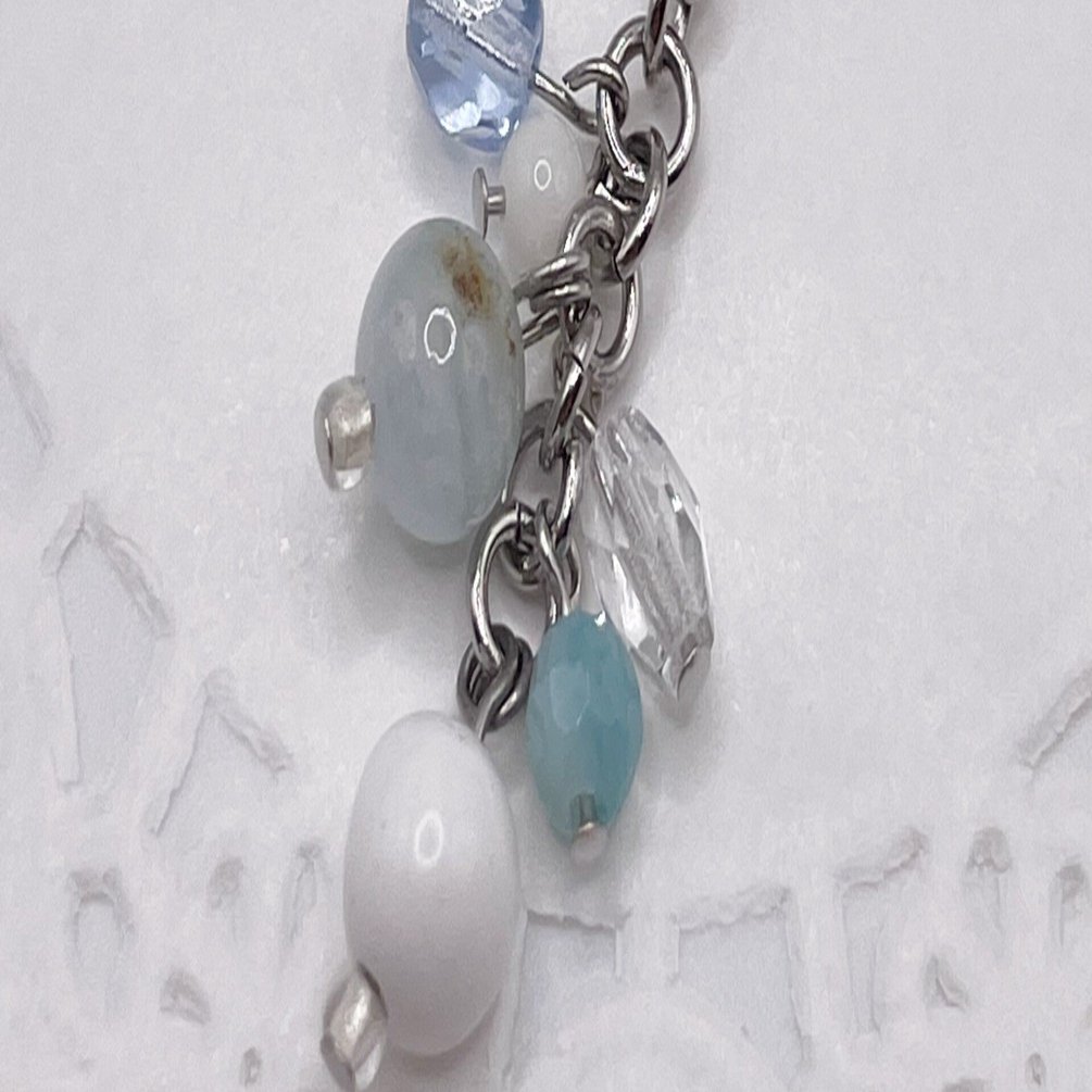 澄んだ気持ちを、いつもそばに。アクアマリン×アマゾナイトの天然石