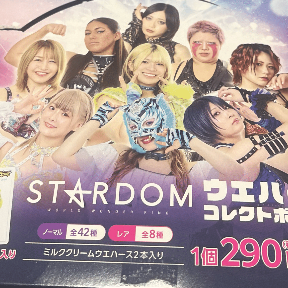 STARDOMウエハースコレクトボックスを買ってみた①(選手紹介付き)｜happkin