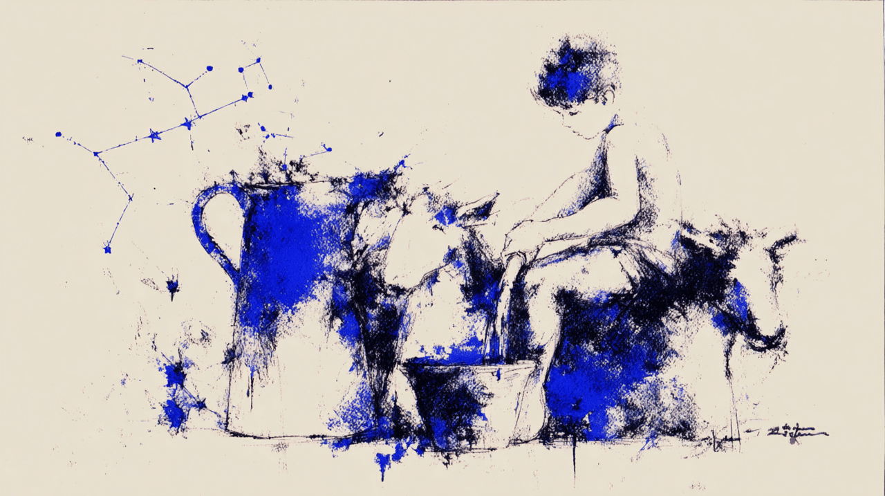 AIイラスト]水瓶座｜みぽぽ