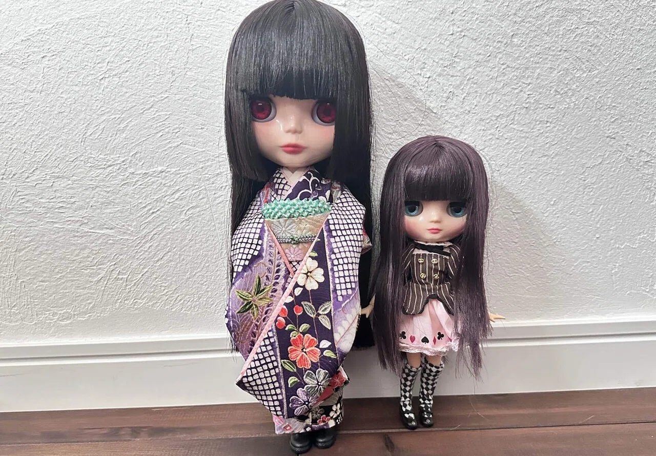 壱】ミディブライス を桃色の姫にプチカスタムしたい！開頭とボディ