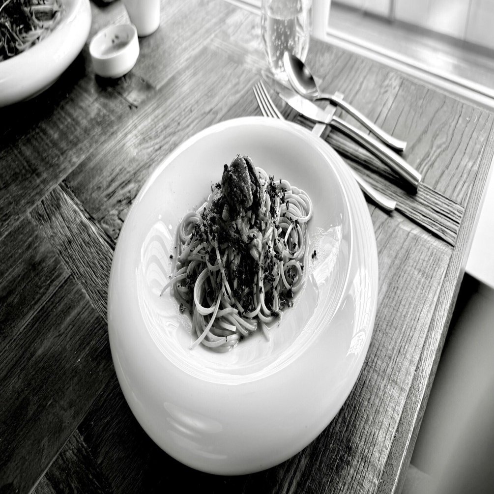 ランチで食べるウニのパスタ at 銀座｜がん患者の女子大教授