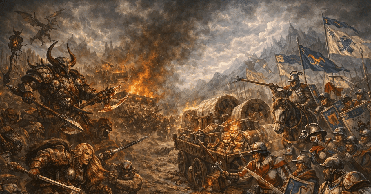 ウォーハンマー オールドワールド ウェスターランドの戦い