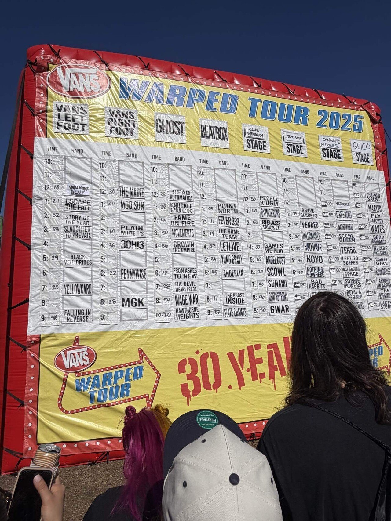 Vans Warped Tour Orlando 2025に行った話 パート1｜マイケミおじさん