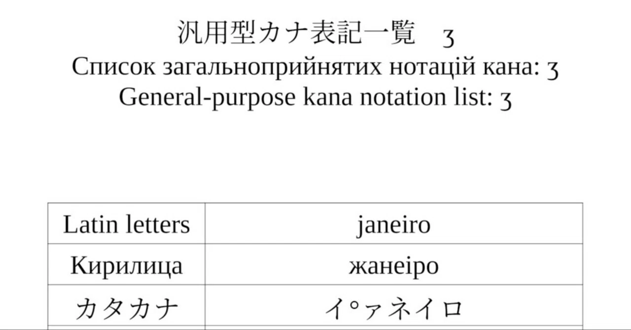 汎用型カナ表記一覧 ʒ｜ポイズン雷花