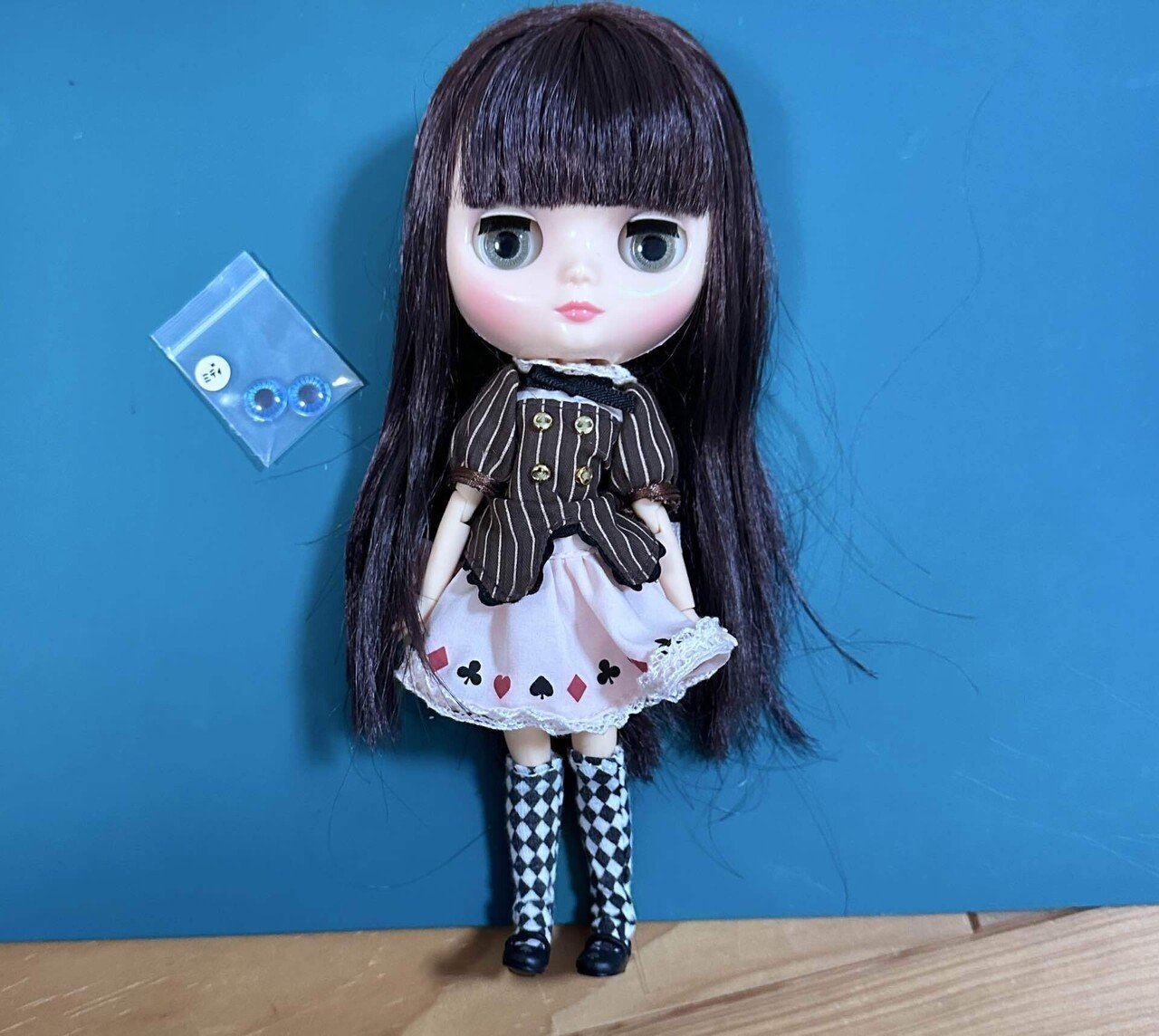 弍】ミディブライス を桃色の姫にプチカスタムしたい！アイチップ交換