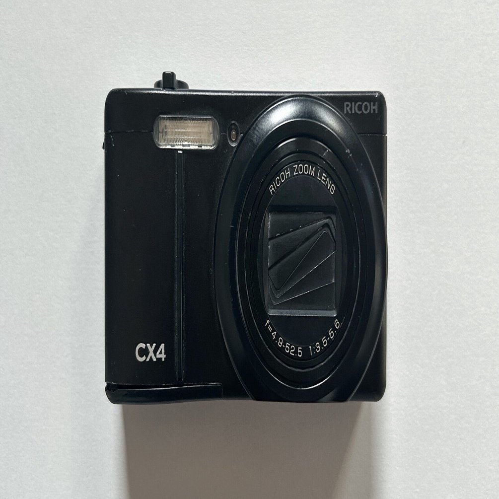 コンデジを貰いました。｜RICOH CX4｜鳶