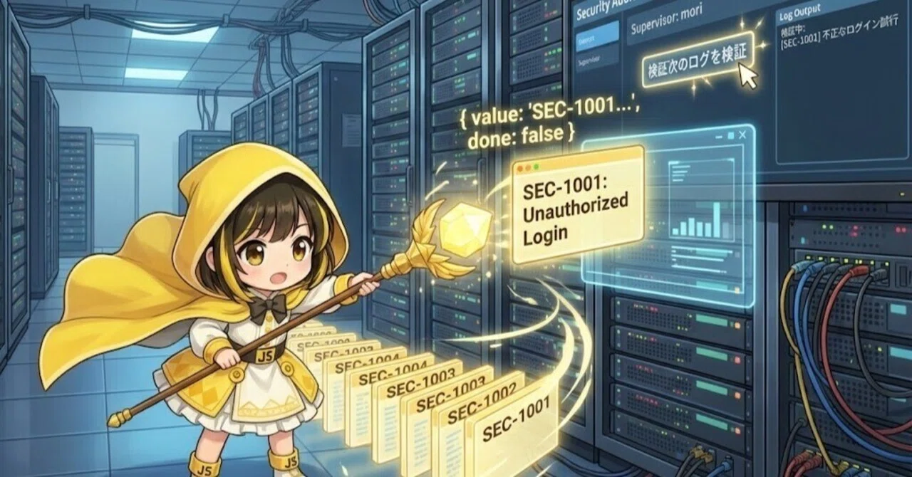 【JavaScript】イテレータプロトコルによる段階的データ解析|morinokabu