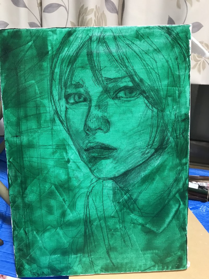 油彩画の工程 Puchi Note 油彩画の工程 Puchi Note