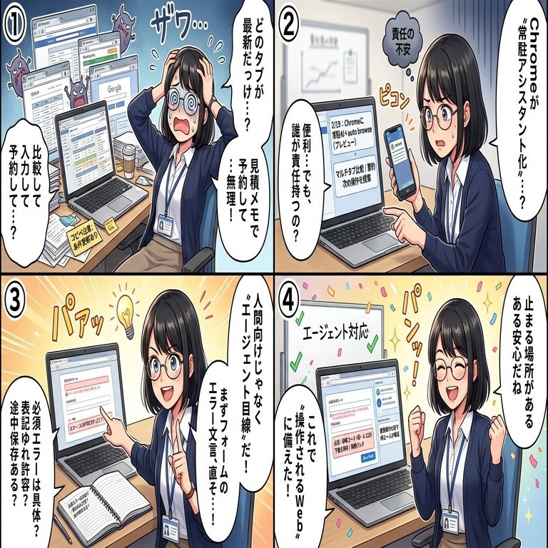 ブラウザが秘書になる？自動操作の怖さと可能性｜最新AIトレンド・ニュース