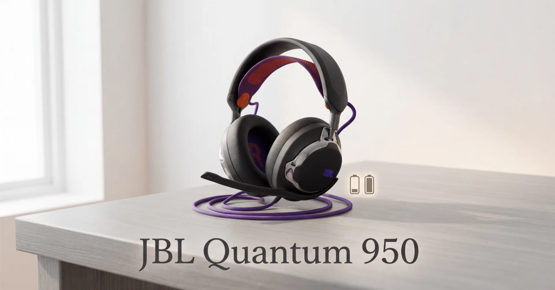 JBL QUANTUM 950 Wireless ゲーミングヘッドセット JBL、微細な音まで再現するゲーミングヘッドセット「JBL Quantum 950