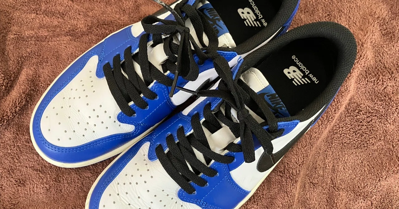 NIKE エアジョーダン 1 OGのインソール交換で履き心地向上｜tkxx