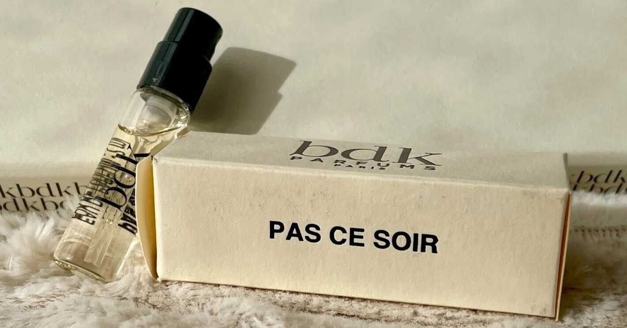 Bdk Parfums - Pas Ce Soir 初心者なりにレビュー｜あぱと
