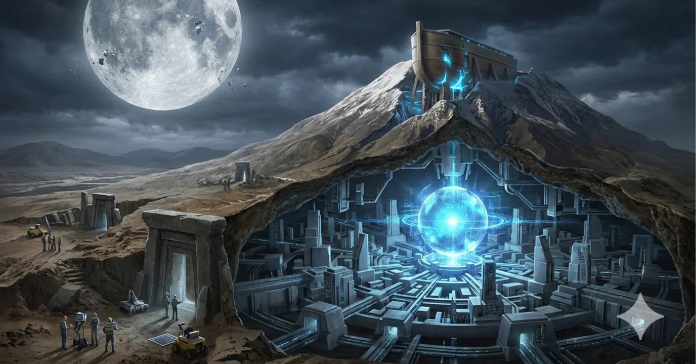 o86 fiction_アララト山の深淵：ノアの方舟伝説を覆す「地下シェルター 