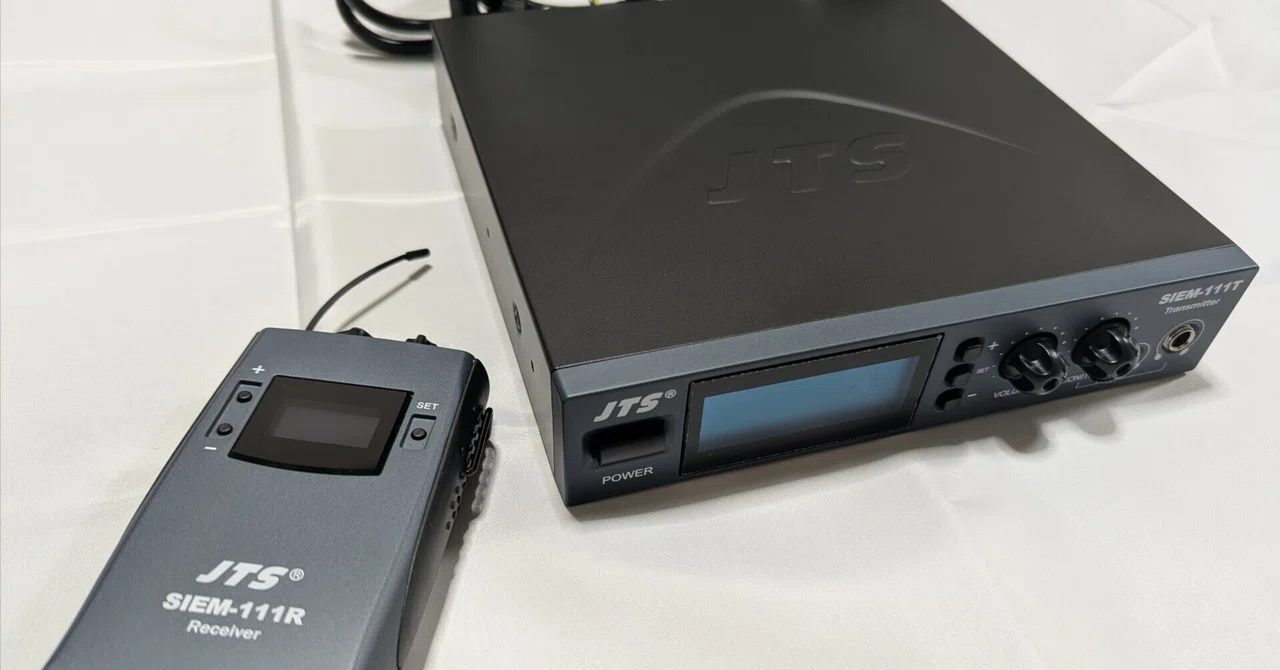 遅延ほぼゼロのワイヤレスイヤホンモニタJTS SIEM-111をVR用に買って