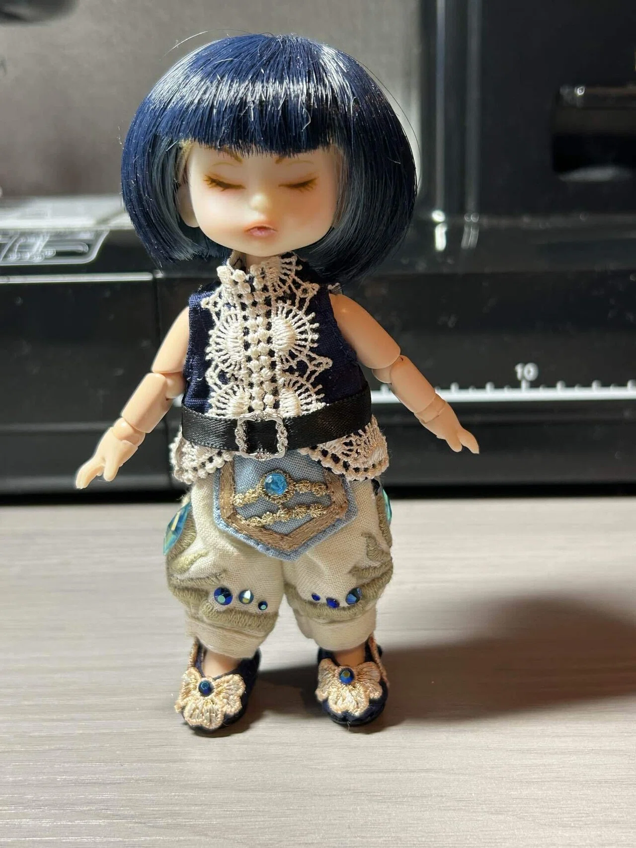昨年〜今年に作った刺繍もののドール服その1｜ジンジャーキャット夫人