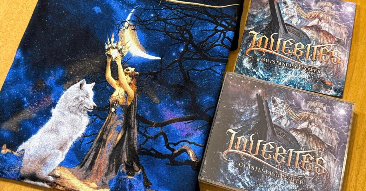 200枚限定LP 新品 LOVEBITES OUTSTANDING POWER