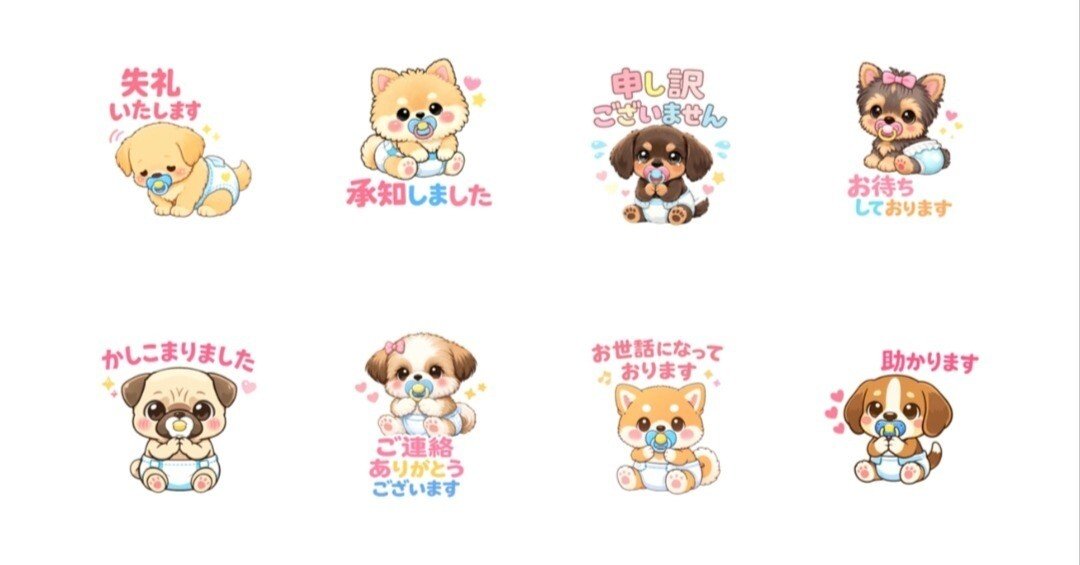 LINEスタンプを売ったお金で保護犬猫に寄付ができるかチャレンジ