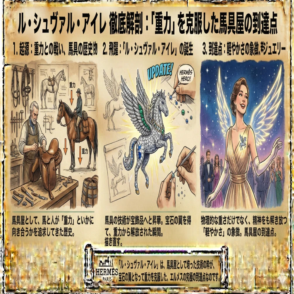 ル・シュヴァル・アイレ (Le Cheval Ailé) 徹底解剖：「重力」を克服
