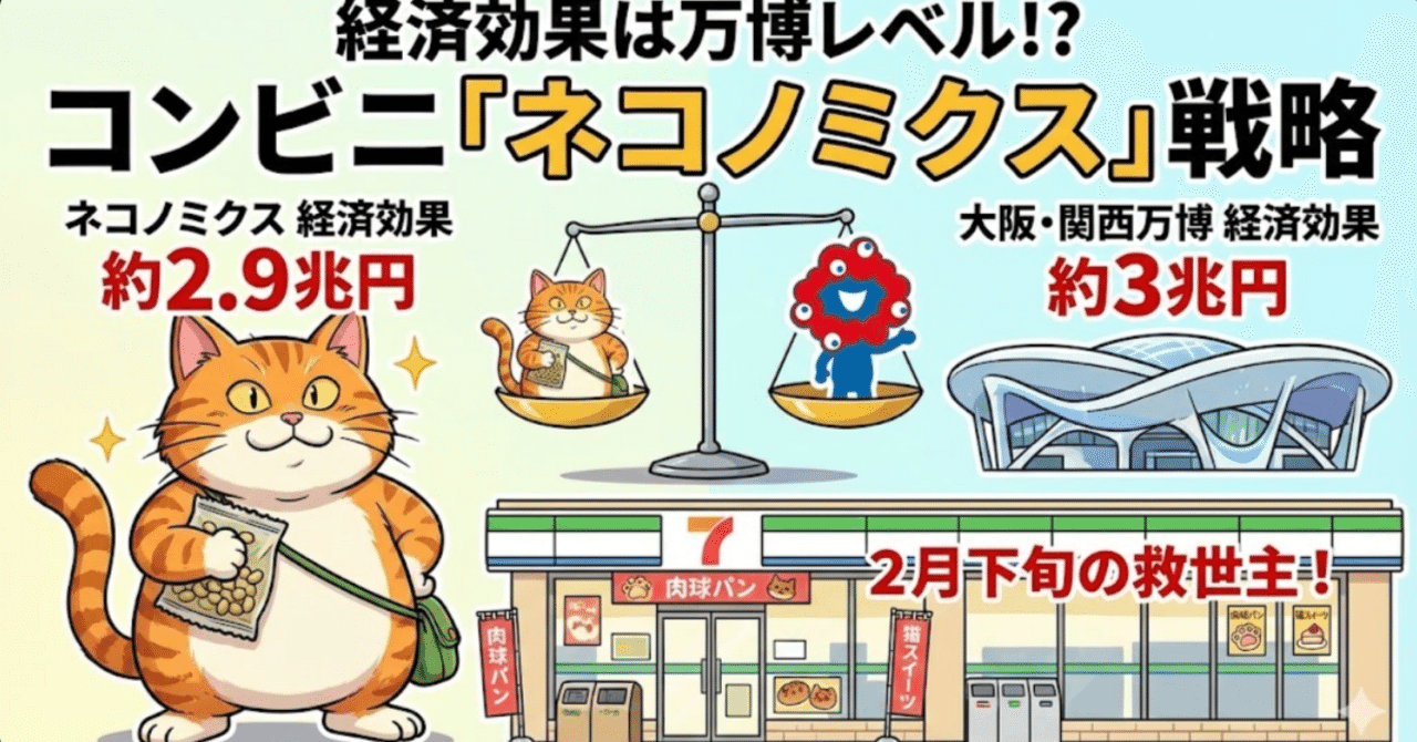 経済効果は「万博」レベル！？コンビニが2月下旬に仕掛ける