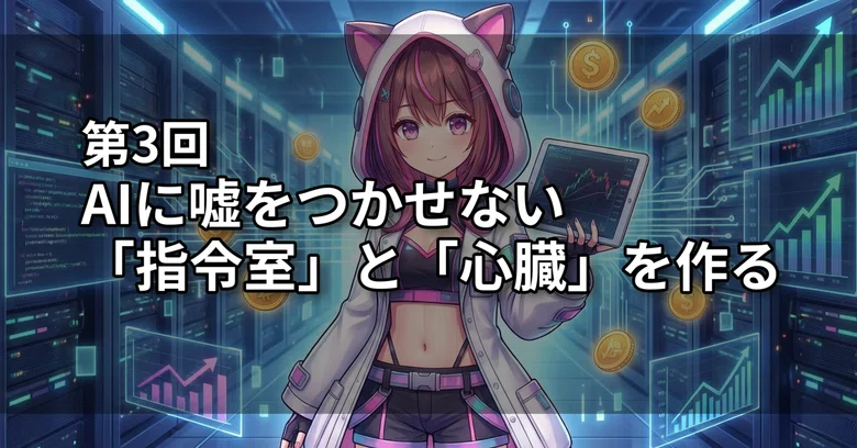 Part 3 | Building a 'Command Center' and 'Heart' to Keep AI from Lying｜桜羽あむ