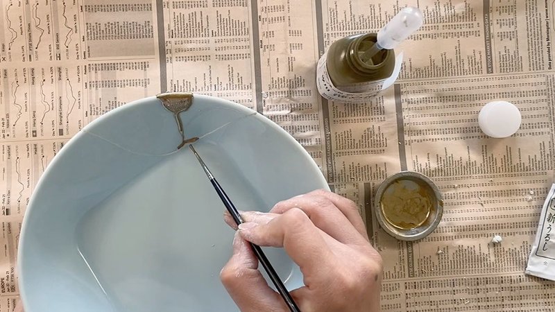 初めてでも大丈夫 割れたお皿の直し方 簡易金継ぎ 柳家 Yanagiya Note